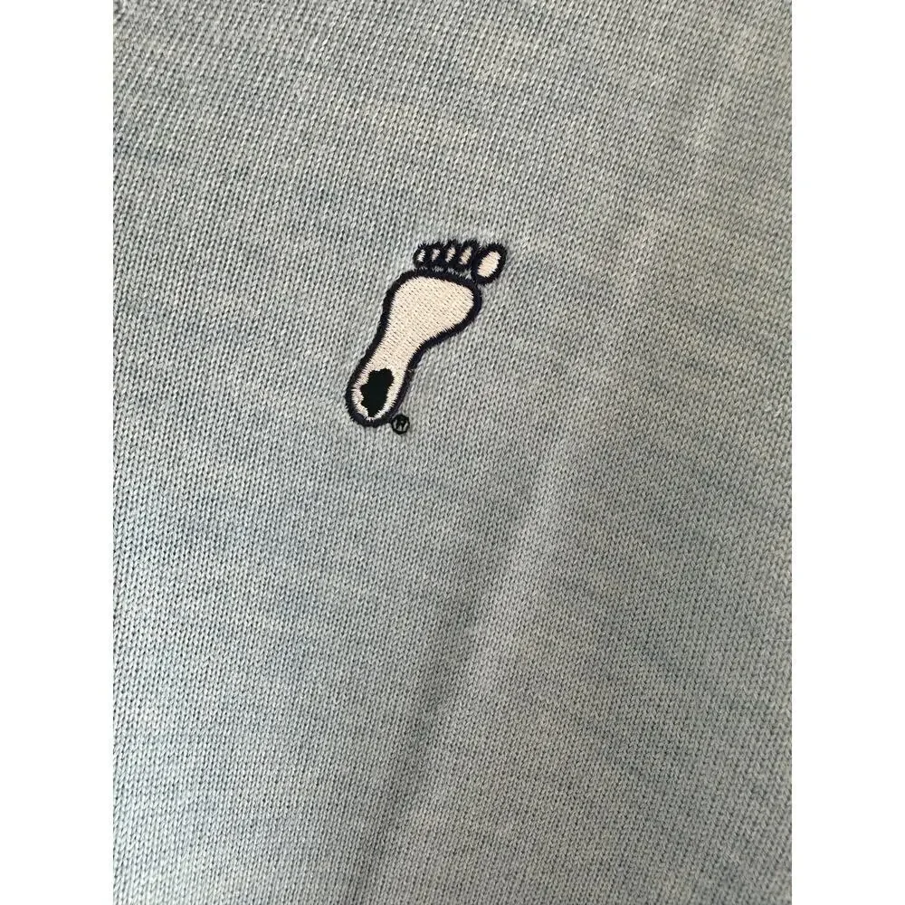 Peter Millar UNC Tarheels 100% Merino Wool V-Neck Long Sleeve Sweater Size XL